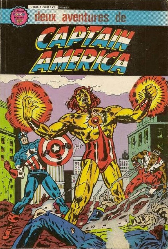 Couverture de l'album Captain America n°14 et n°15