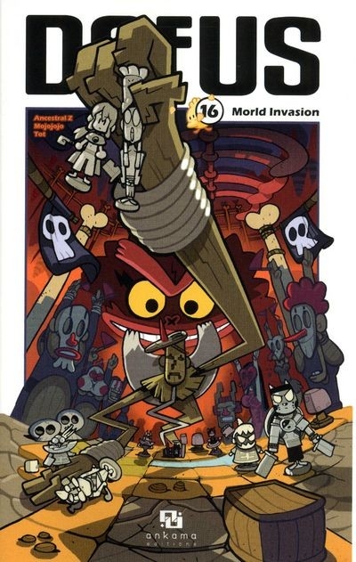 Couverture de l'album Dofus Tome 16 Morld Invasion