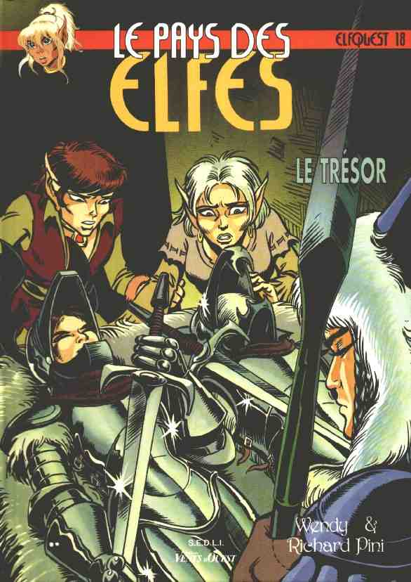 Couverture de l'album ElfQuest - La Fantastique quête des elfes Tome 18 Le trésor