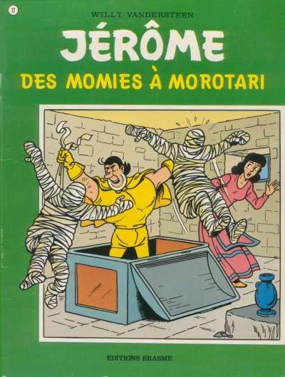 Couverture de l'album Jérôme Tome 77 Des momies à Morotari