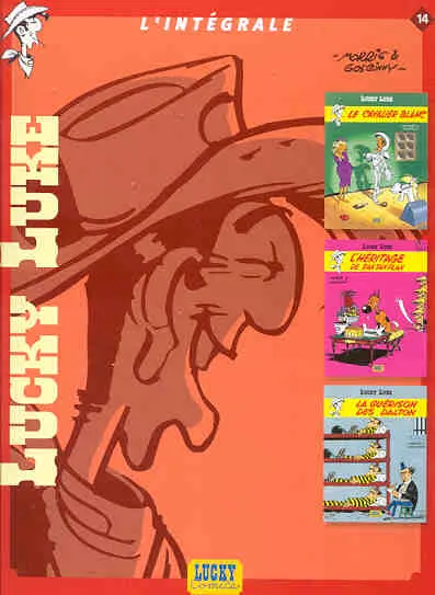 Couverture de l'album Lucky Luke (2002) L'Integrale 14