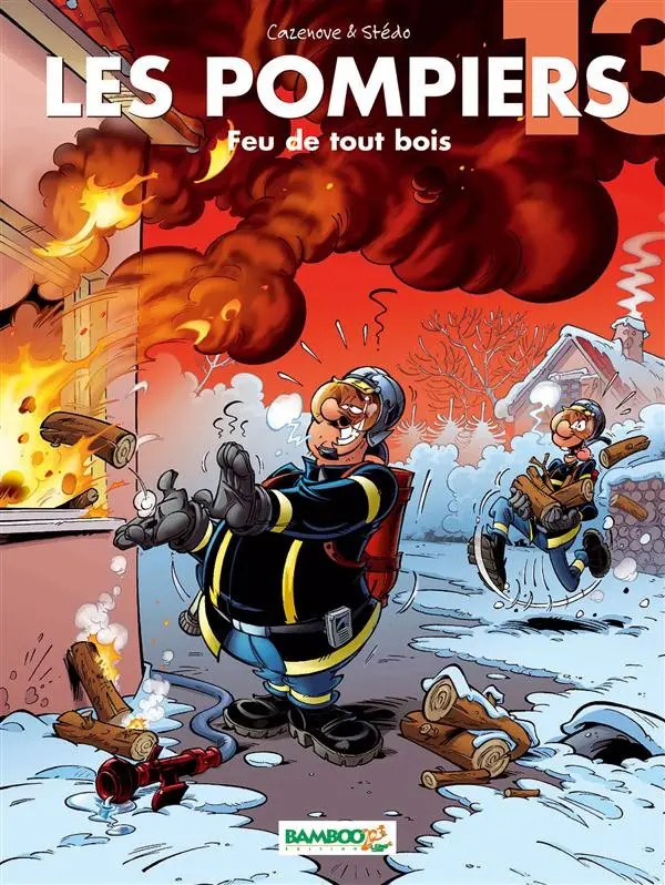 Couverture de l'album Les Pompiers Tome 13 Feu de tout bois