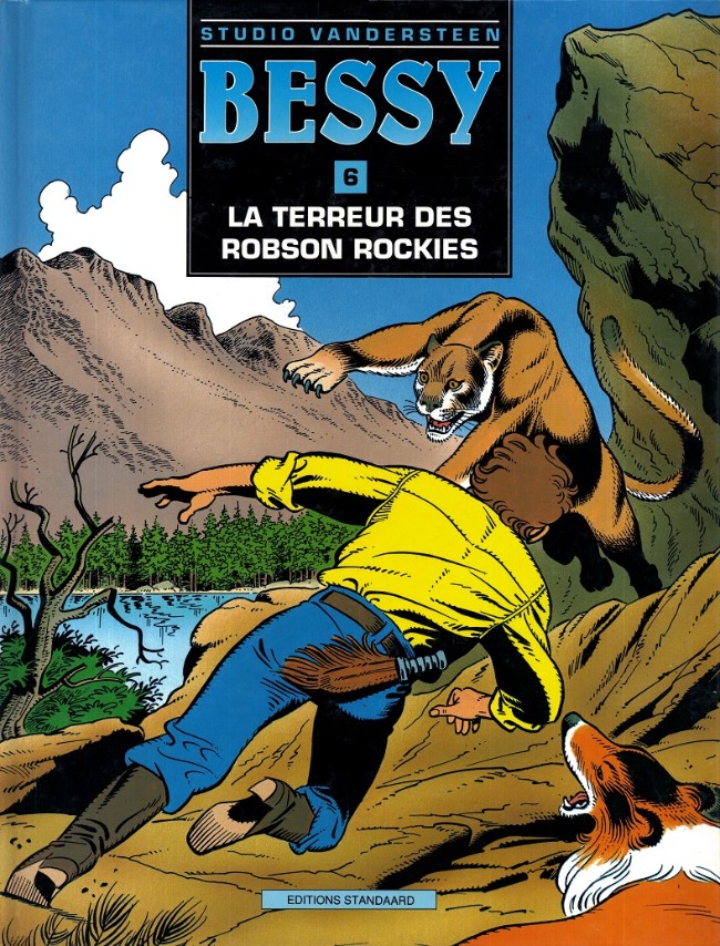 Couverture de l'album Bessy Studio Vandersteen Tome 6 La terreur des Robson Rockies