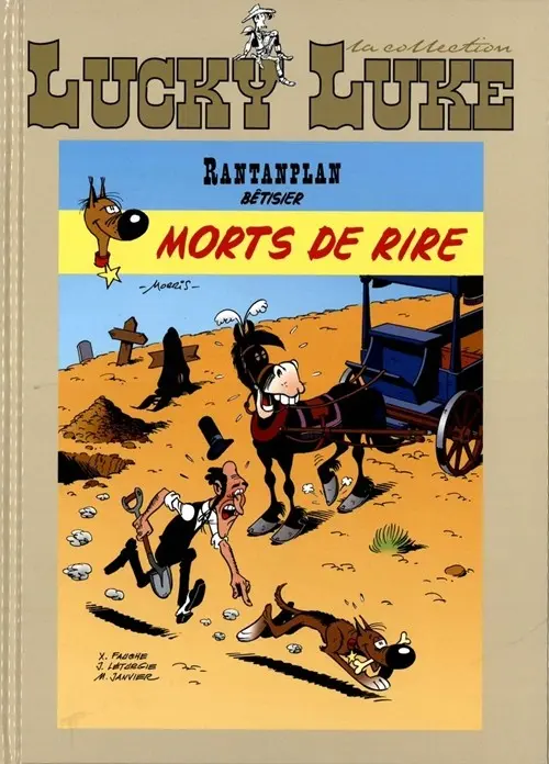 Couverture de l'album Lucky Luke La collection Tome 93 Rantanplan - Morts de rire