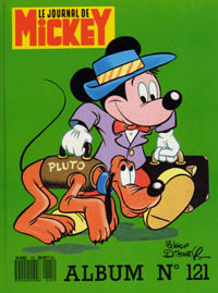 Couverture de l'album Le Journal de Mickey Album N° 121