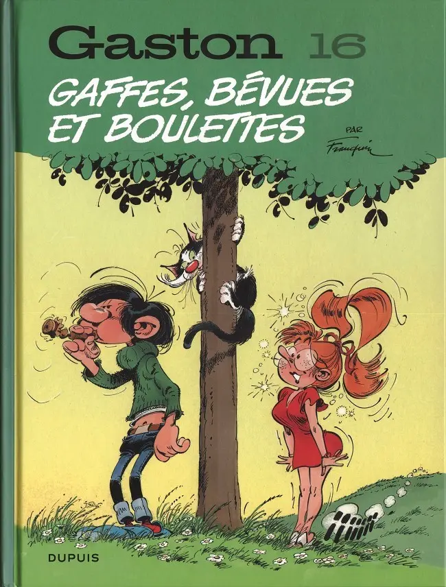Couverture de l'album Gaston Tome 16 Gaffes,bévues et boulettes