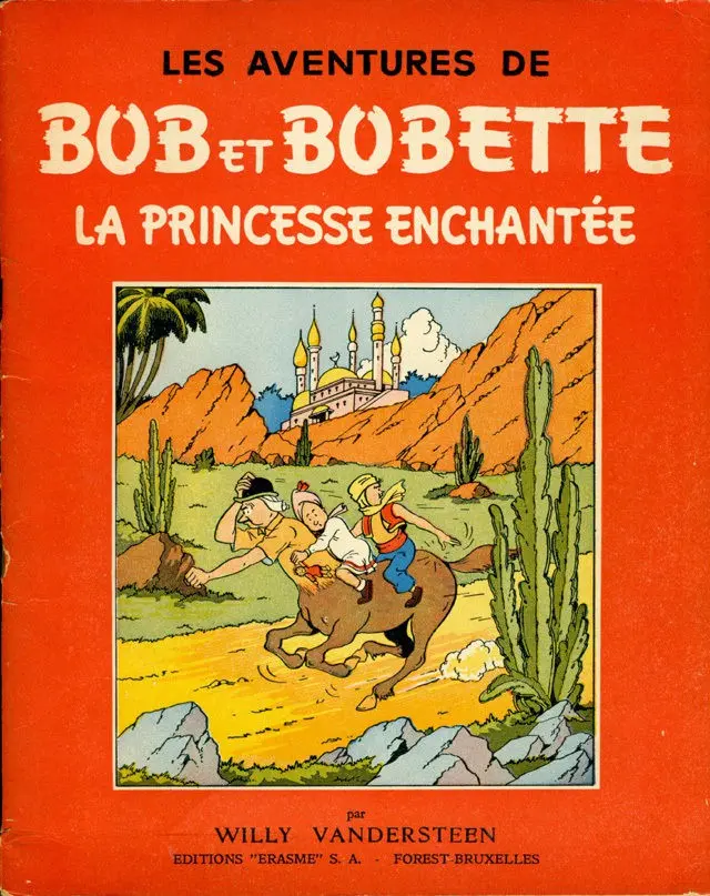 Couverture de l'album Bob et Bobette Tome 2 La princesse enchantée