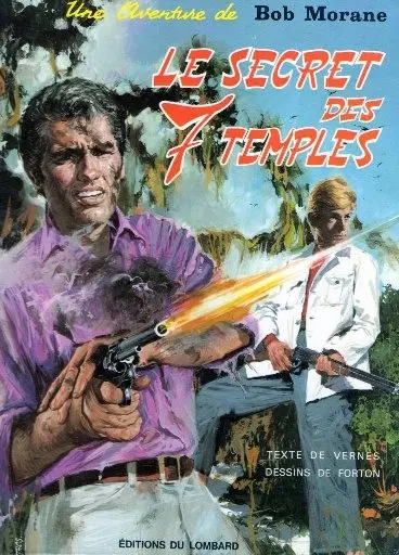Couverture de l'album Bob Morane Tome 9 Le Secret des 7 temples