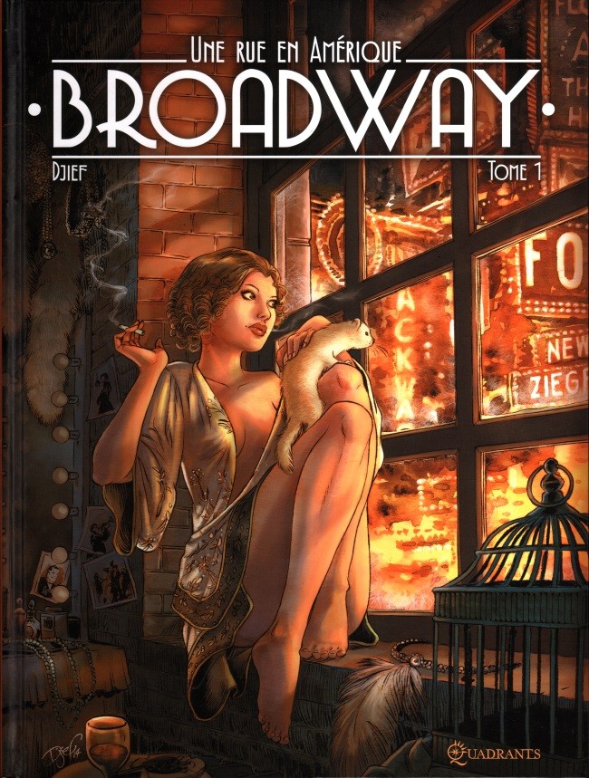 Couverture de l'album Broadway - Une rue en Amérique Tome 1