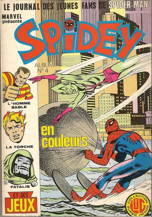 Couverture de l'album Spidey Album N° 4