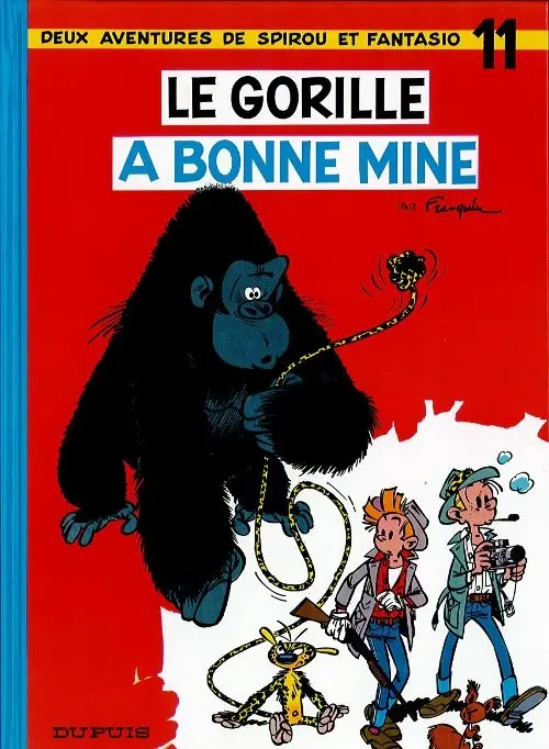 Couverture de l'album Spirou et Fantasio Tome 11 Le gorille a bonne mine