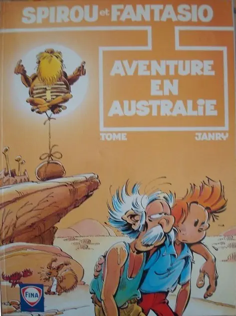 Couverture de l'album Spirou et Fantasio Tome 34 Aventure en Australie
