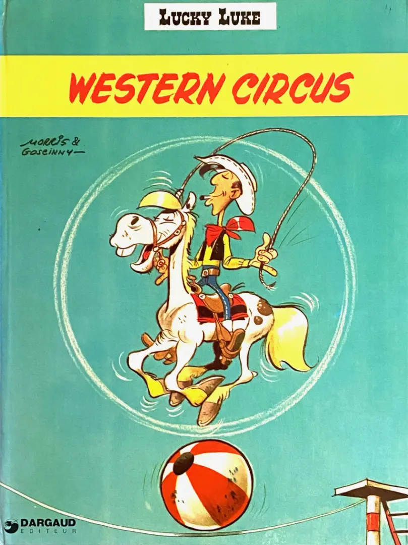 Couverture de l'album Lucky Luke Tome 36 Western Circus