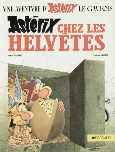 Couverture de l'album Astérix Tome 16 Astérix chez les Helvètes