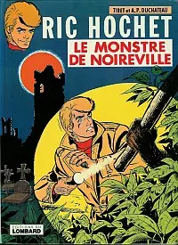 Couverture de l'album Ric Hochet Tome 15 Le Monstre de Noireville