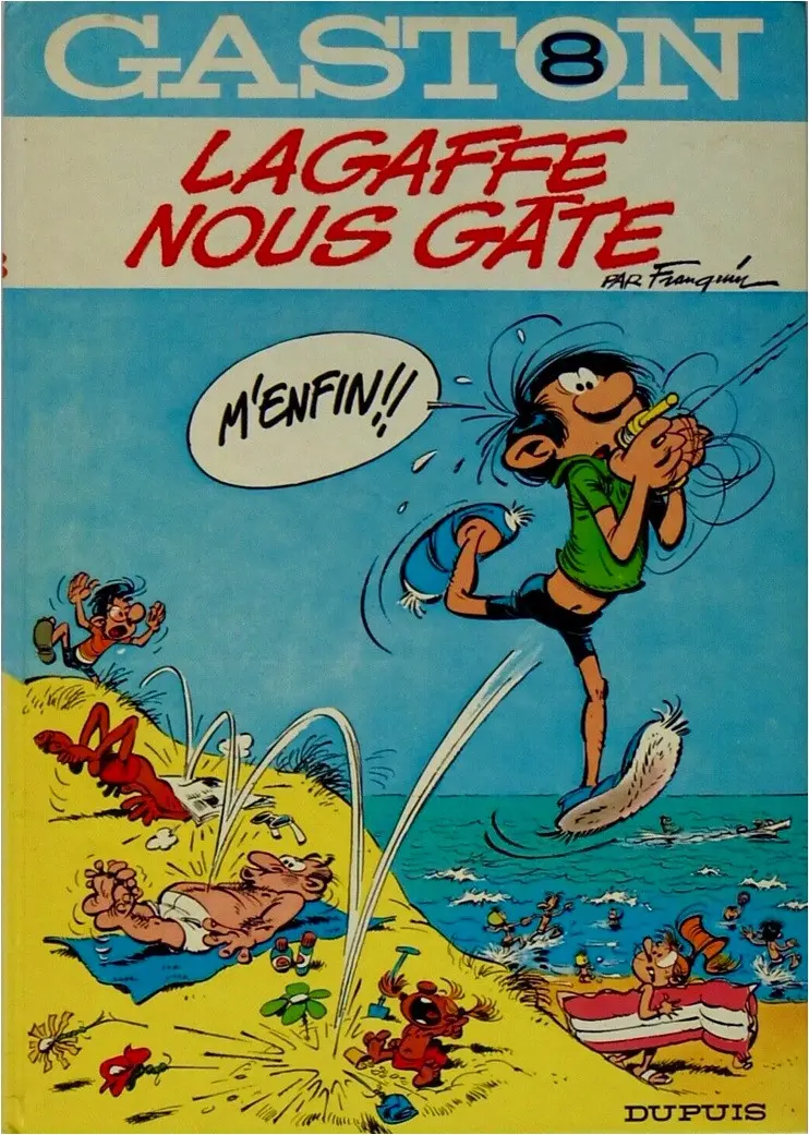 Couverture de l'album Gaston Tome 8 Lagaffe nous gâte