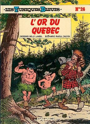 Couverture de l'album Les Tuniques Bleues Tome 26 L'Or du Québec