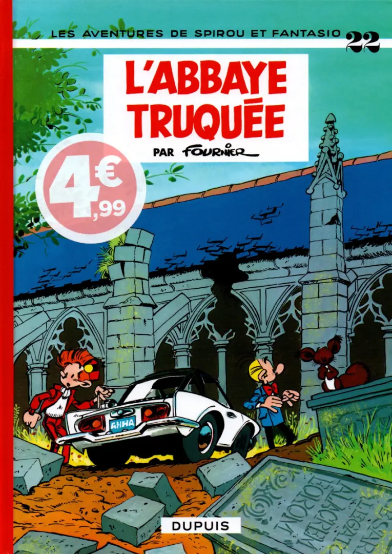 Couverture de l'album Spirou et Fantasio Tome 22 L'abbaye truquée