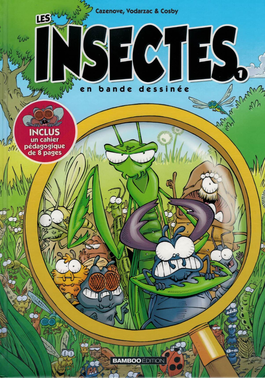 Couverture de l'album Les Insectes en bande dessinée 1