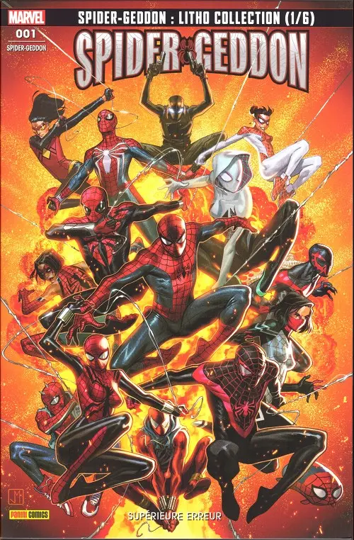 Couverture de l'album Spider-geddon 001 Supérieure erreur