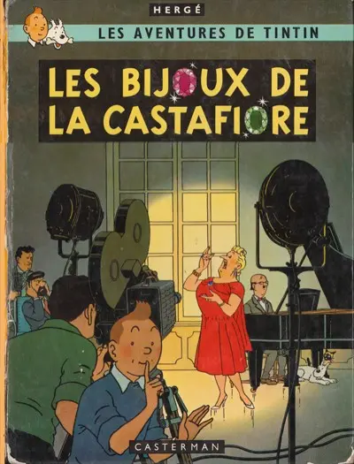 Couverture de l'album Tintin Tome 21 Les bijoux de la Castafiore