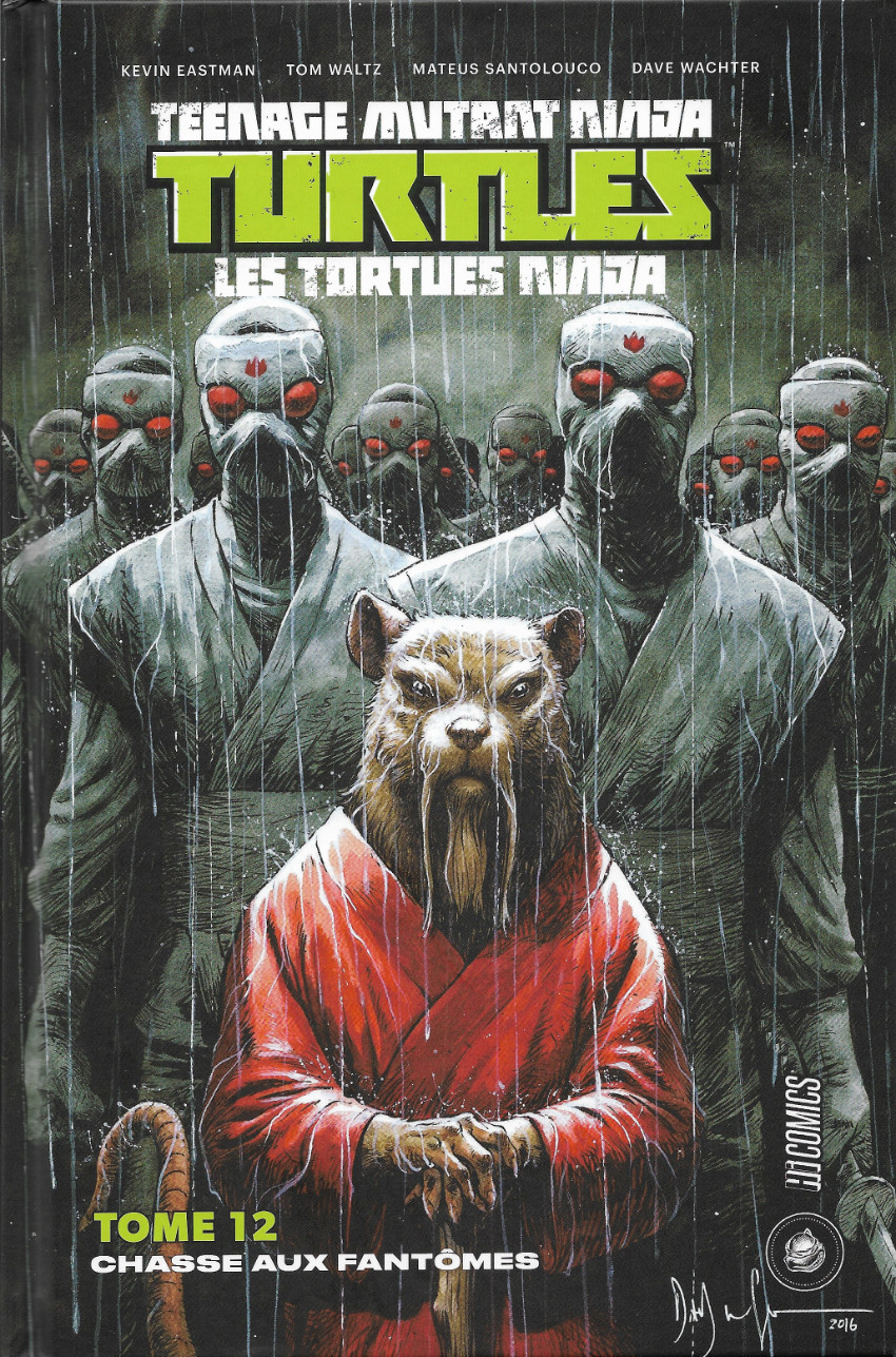 Couverture de l'album Teenage Mutant Ninja Turtles - Les Tortues Ninja Tome 12 Chasse aux fantômes