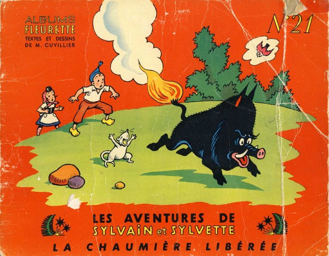 Couverture de l'album Sylvain et Sylvette Tome 21 La chaumière libérée