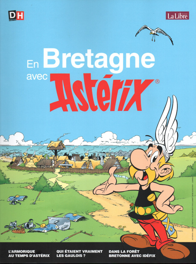 Couverture de l'album En Bretagne avec Astérix