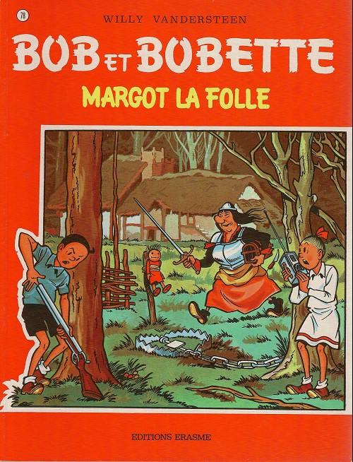 Couverture de l'album Bob et Bobette Tome 78 Margot la folle