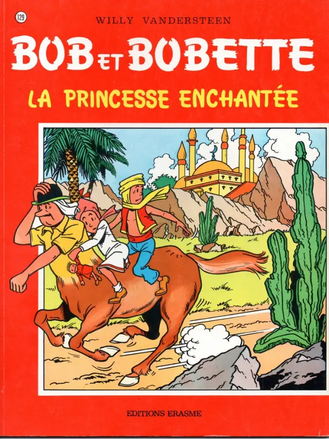 Couverture de l'album Bob et Bobette Tome 129 La princesse enchantée