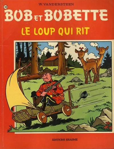 Couverture de l'album Bob et Bobette Tome 148 Le loup qui rit