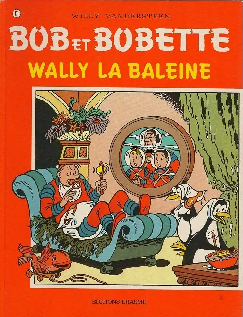 Couverture de l'album Bob et Bobette Tome 171 Wally la baleine