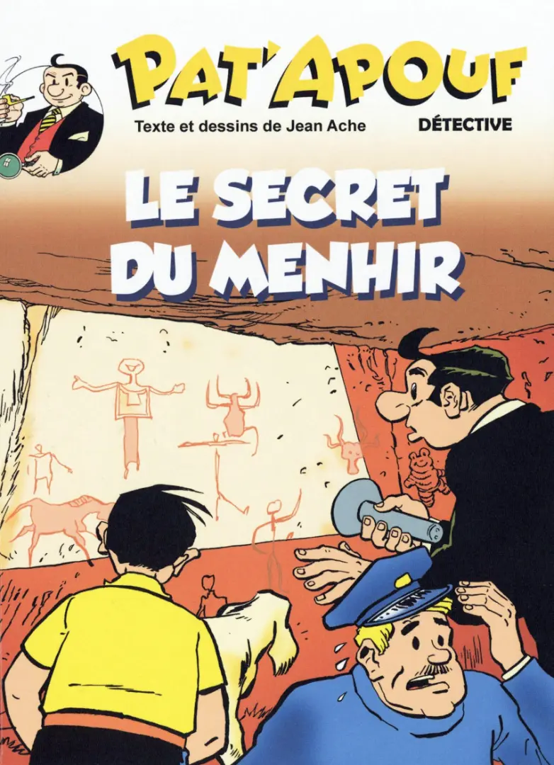 Couverture de l'album Pat'Apouf Détective Tome 8 Le secret du menhir