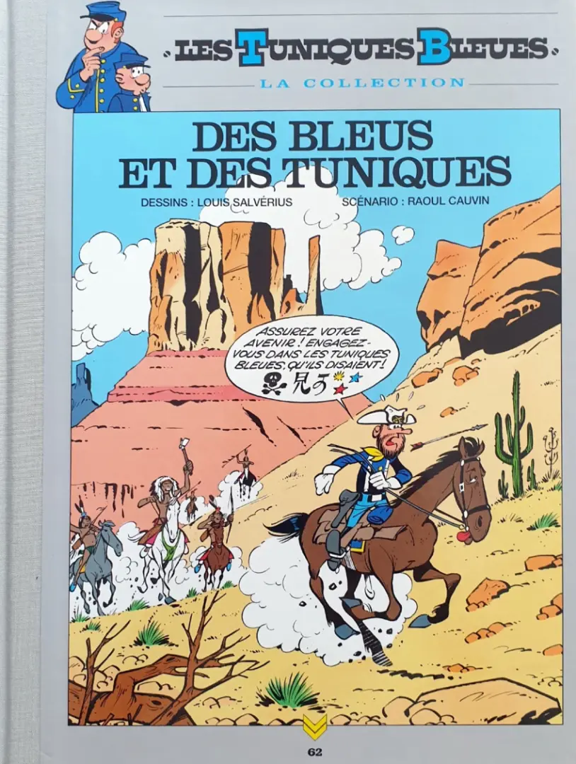 Couverture de l'album Les Tuniques Bleues La Collection (Hachette) Tome 62 Des bleus et des tuniques