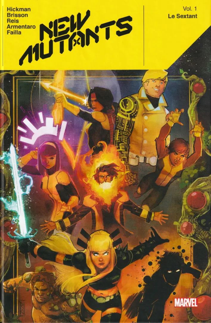 Couverture de l'album New Mutants Vol. 1 Le sextant