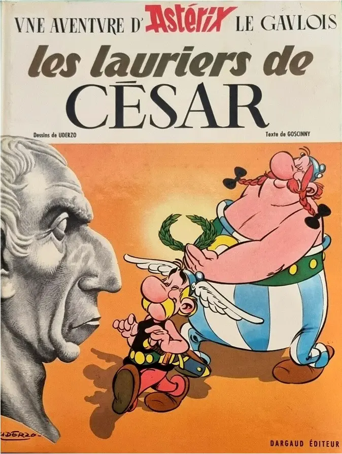 Couverture de l'album Astérix Tome 18 Les lauriers de César