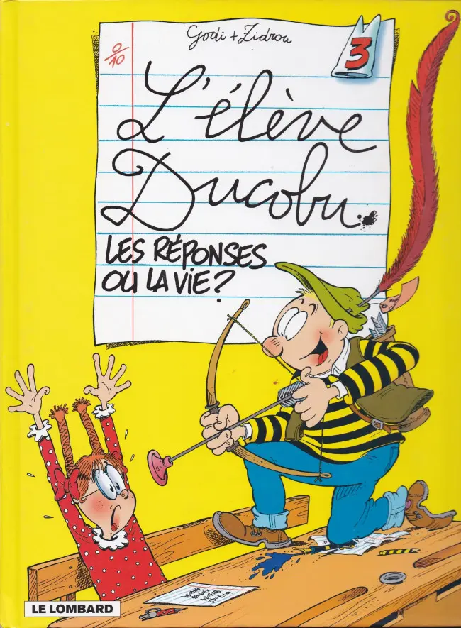 Couverture de l'album L'Élève Ducobu Tome 3 Les réponses ou la vie ?