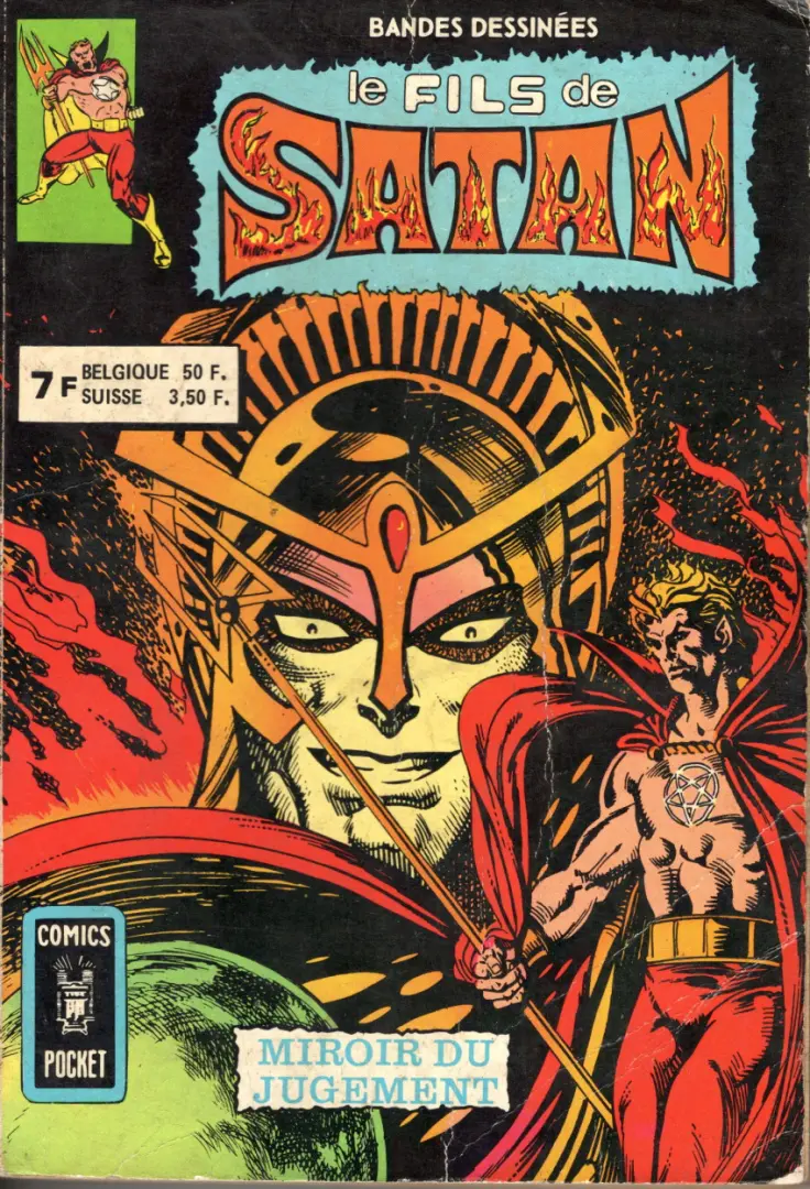 Couverture de l'album Le Fils de Satan Album N° 6