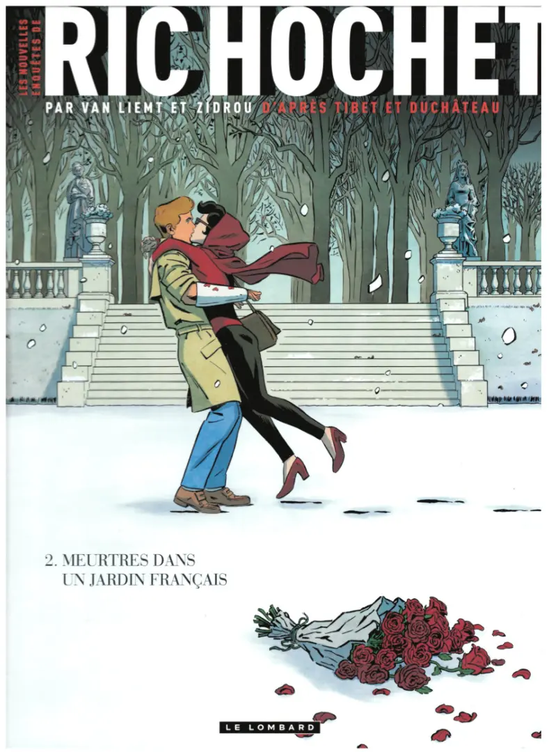 Couverture de l'album Les nouvelles enquêtes de Ric Hochet Tome 2 Meurtres dans un jardin français