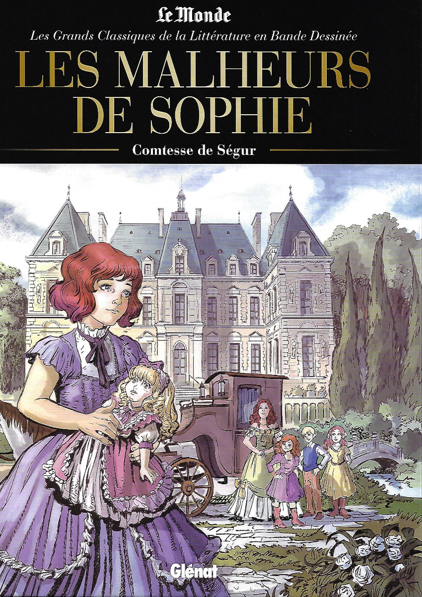 Couverture de l'album Les Grands Classiques de la littérature en bande dessinée Tome 45 Les malheurs de Sophie