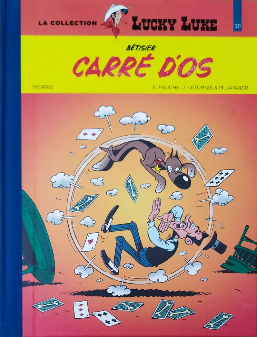 Couverture de l'album Lucky Luke La collection Tome 101 Bêtisier 10 - Carré d'os