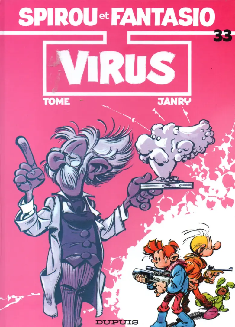 Couverture de l'album Spirou et Fantasio Tome 33 Virus