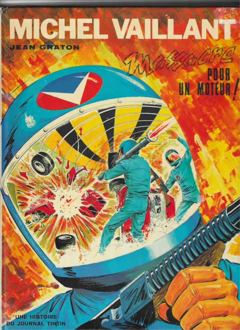 Couverture de l'album Michel Vaillant Tome 21 Massacre pour un moteur