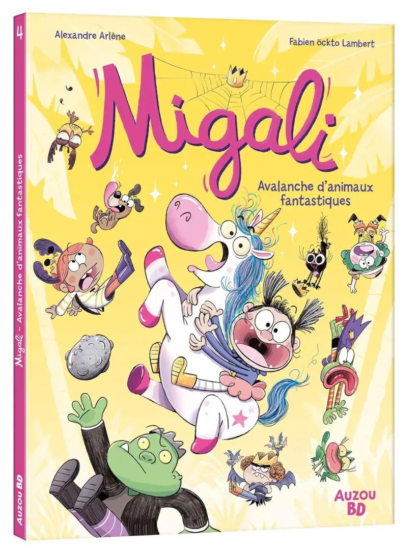 Couverture de l'album Migali 4 Avalanche d'animaux fantastiques