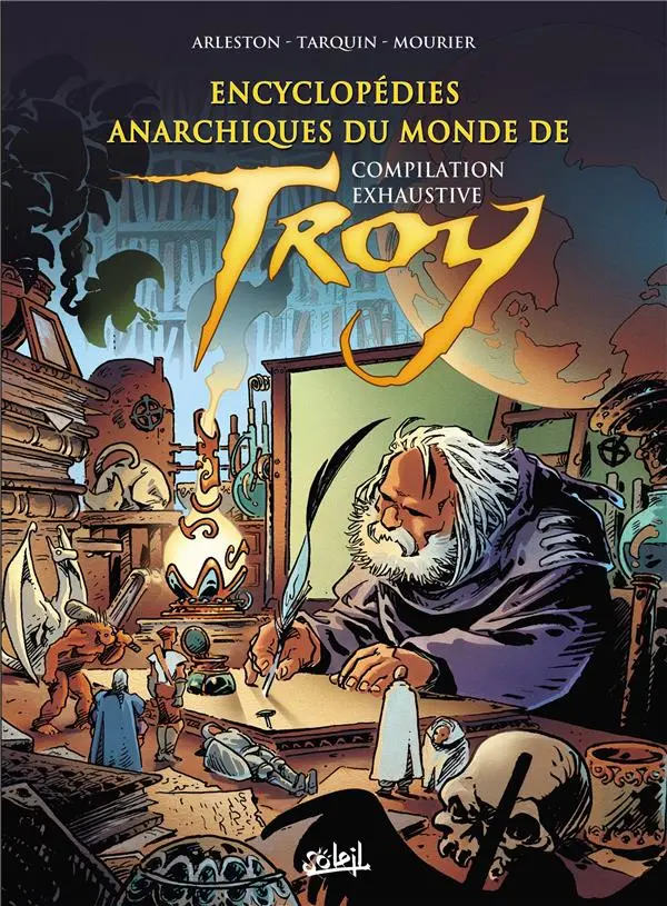 Couverture de l'album Lanfeust de Troy Encyclopédies anarchiques du Monde de Troy