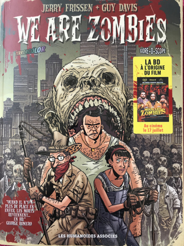 Couverture de l'album We are zombies