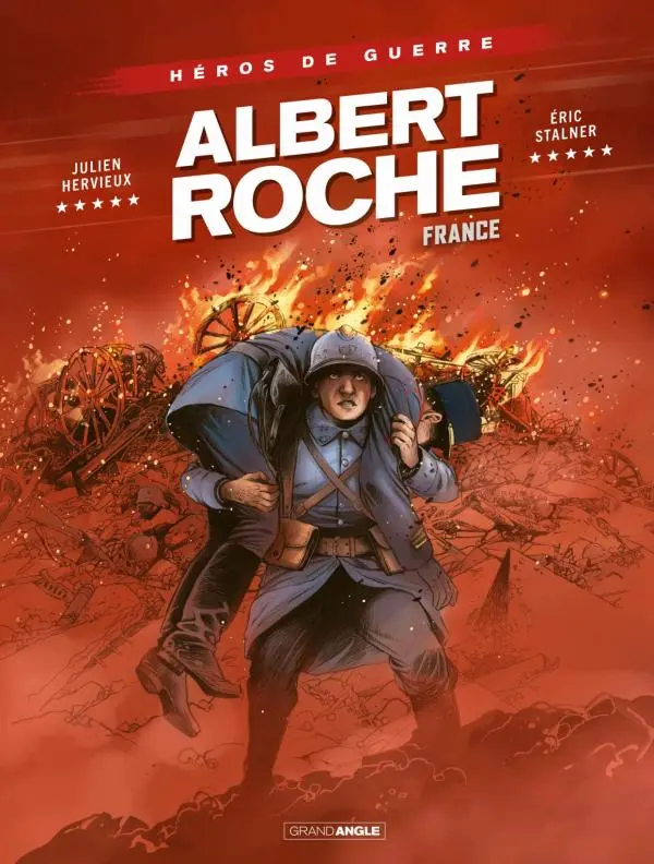 Couverture de l'album Héros de guerre 1 Albert Roche