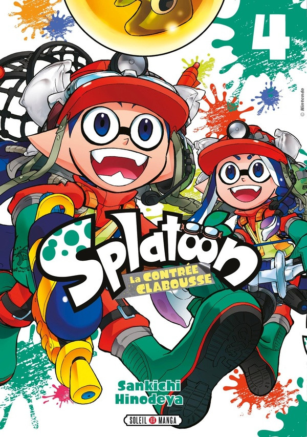 Couverture de l'album Splatoon : La Contrée clabousse 4