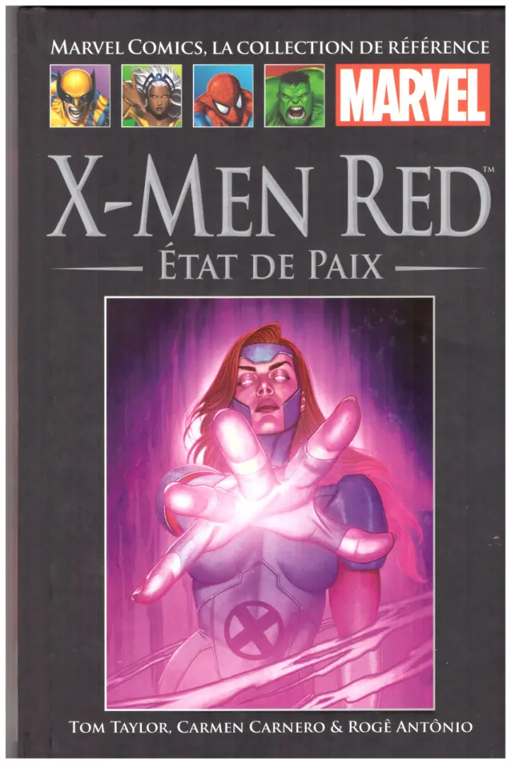 Couverture de l'album Marvel Comics - La collection de référence Tome 262 X-Men Red - État de Paix