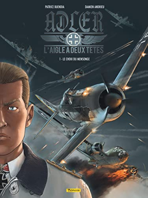Couverture de l'album Adler, l'aigle à deux têtes Tome 1 Adler l'aigle à 2 têtes